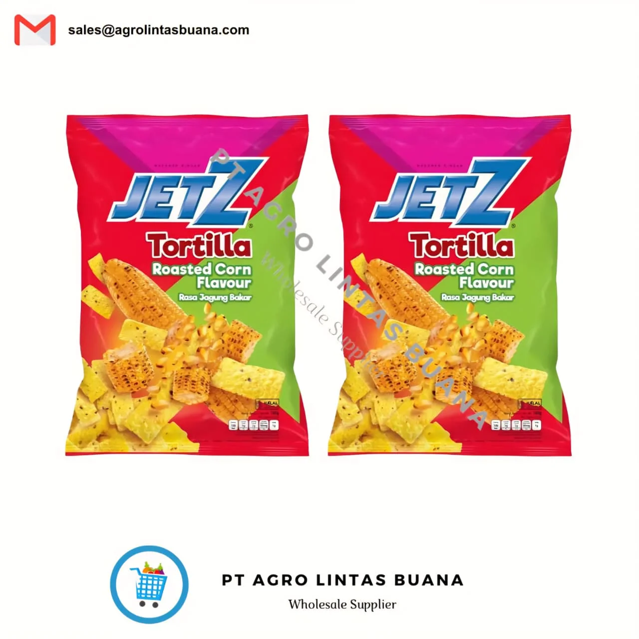 Jetz Tortilla Roasted Corn Flavour 